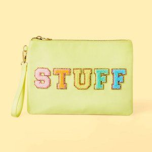 STUFF Patch Flat Pouch - Stoney Clover Lane x Target Light Yellow